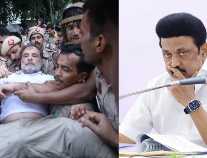 ராகுலுக்காக குரல் கொடுக்காத திமுக? அரசியலா? அதிருப்தியா?