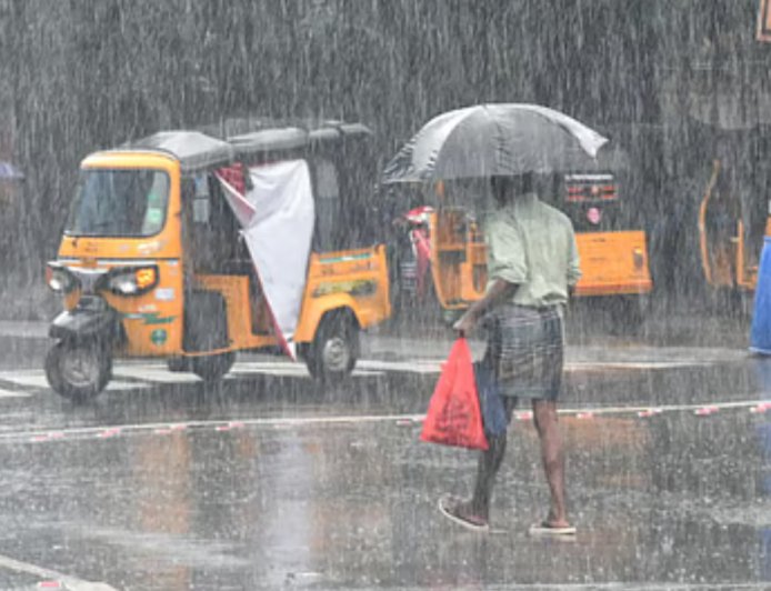 சென்னையில் மழைக்கு வாய்ப்பு... தமிழகத்திற்கு 5 நாட்கள் வானிலை அப்டேட்!