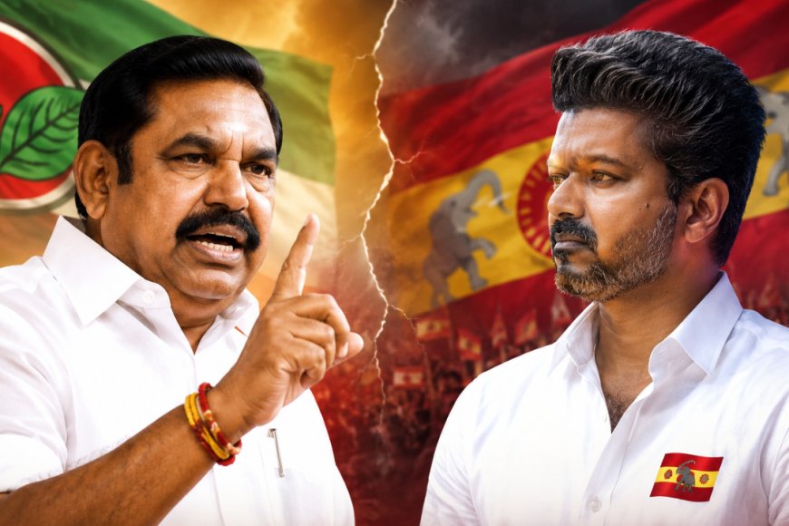 ”கட்சி நடக்கிறதா? நடத்துகிறோமா? என்பதே தெரியாவதவர் இபிஎஸ்..” – தவெக பதிலடி
