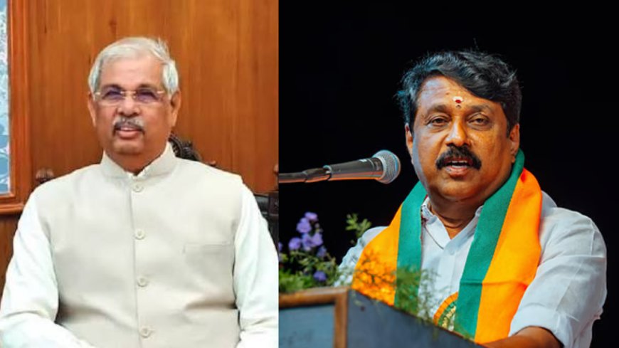 "தமிழகத்தில் குதிரை பேரம் நடக்கிறது"... ஆளுநரை சந்தித்து நயினார் நாகேந்திரன்  குற்றச்சாட்டு!