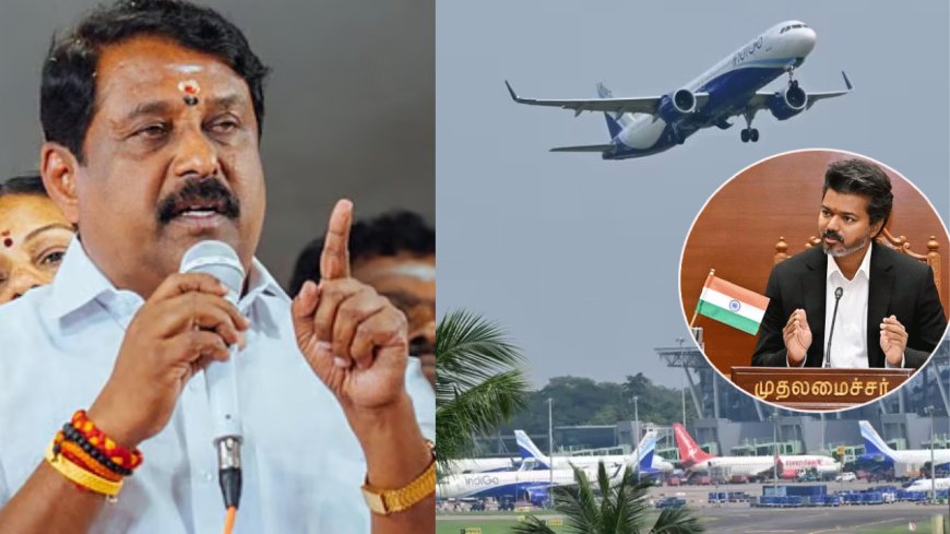 பரந்தூர் விமான நிலையம்: 'வளர்ச்சியை தடுக்காதீர்கள்'... விஜய் அரசை விமர்சித்த நயினார் நாகேந்திரன்