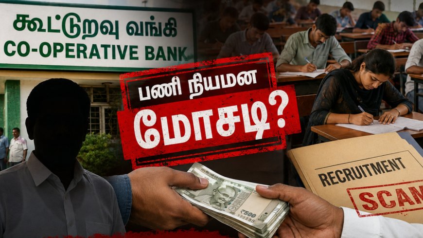 கூட்டுறவு வங்கி வேலைக்கு லஞ்சம்? முன்னாள் தி.மு.க. ஆட்சிக்கு புதிய சர்ச்சை!
