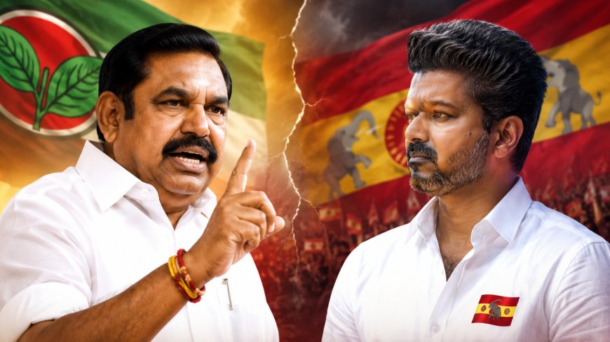 ”கட்சி நடக்கிறதா? நடத்துகிறோமா? என்பதே தெரியாவதவர் இபிஎஸ்..” – தவெக பதிலடி
