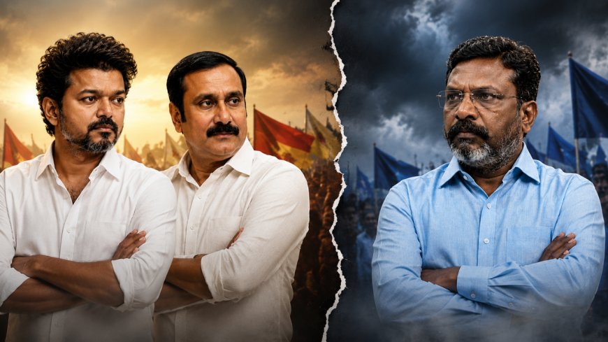 இணையும் தவெக – பாமக...? தனித்து விடப்படும் விசிக..?