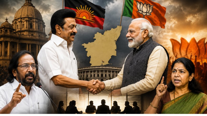 தொகுதி மறுவரையறை டீல்... பா.ஜ.க.வுடன் நெருங்குகிறதா தி.மு.க.?