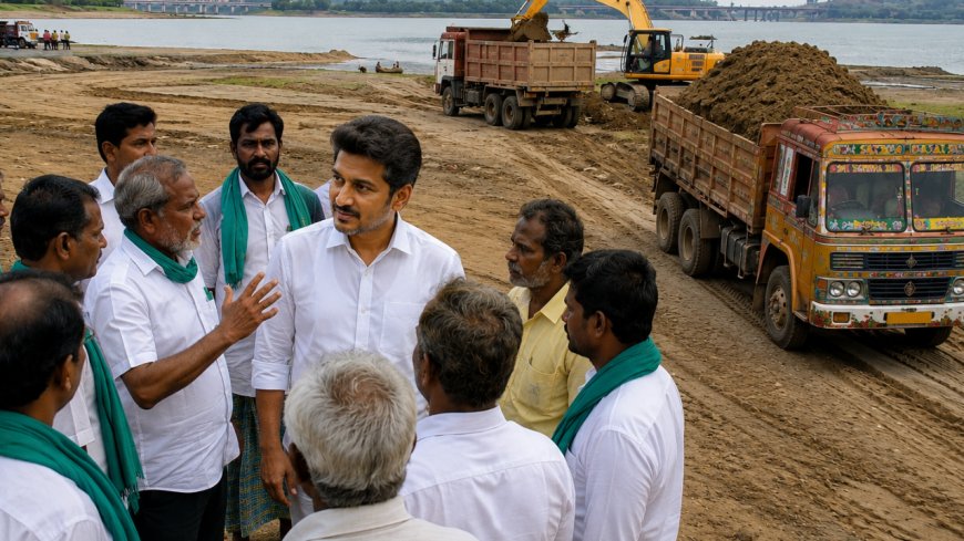 வண்டல் மண் சர்ச்சை: "லஞ்சம் கொடுக்காதீங்க'... ஆனா கேக்குறாங்களே!"