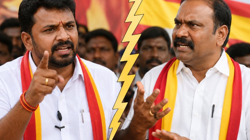 மயிலாடுதுறை தவெகவில் உட்கட்சி மோதல்... மாவட்டச் செயலாளர் vs முன்னாள் திமுக நிர்வாகி!