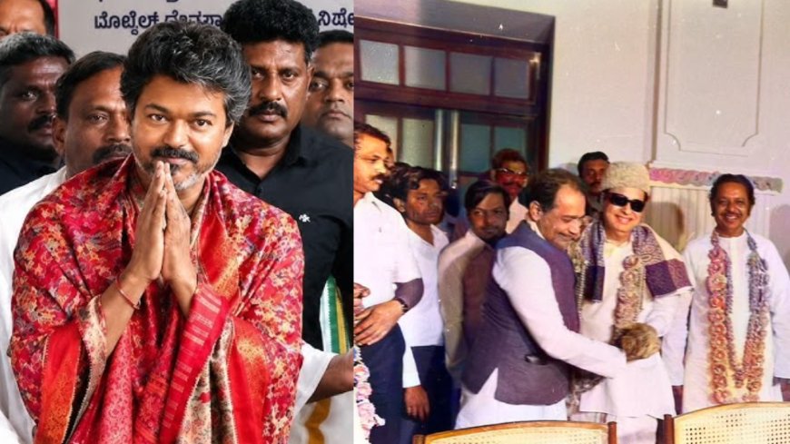 எம்.ஜி.ஆர். பாணியில் விஜய்... கர்நாடக அரசியலில் என்ட்ரியா?