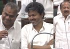 “தினந்தினம் டென்ஷன்ல இருக்கோம்..”: புஸ்ஸி ஆனந்த் -  எம்ஆர்கே இடையே கலகல…!