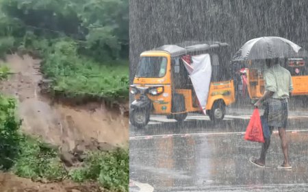 கேரளாவில் கனமழை: நிலச்சரிவில் 3 பேர் பலி... 5 மாவட்டங்களுக்கு ரெட் அலர்ட்!
