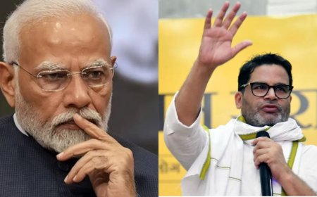 பாஜகவின் கோட்டைக்கு செக்....பீகாரில் பிரசாந்த் கிஷோர் முன்னிலை...!