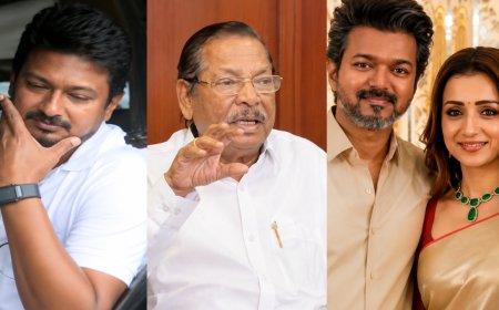 த்ரிஷா என்ன பிரதமரா? முதலமைச்சரா? - ஆர்.எஸ்.பாரதி காட்டம்!