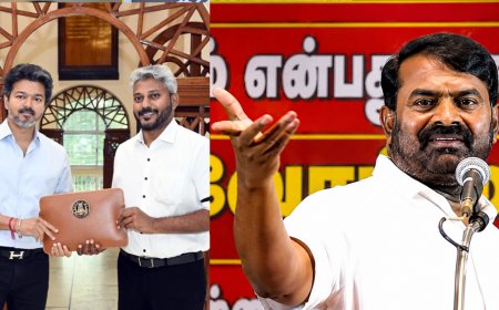 "வெற்றி அறிக்கை அல்ல… வெற்று அறிக்கை.." – சீமான் விமர்சனம்..!
