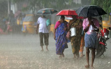 தமிழகத்தில் கனமழைக்கு அலர்ட்... வானிலை ஆய்வு மையம் எச்சரிக்கை!
