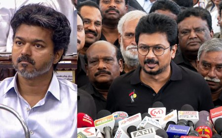 தைரியம் இருந்தா பதில் சொல்லட்டும் .... விஜய்க்கு சவால் விட்ட உதயநிதி!