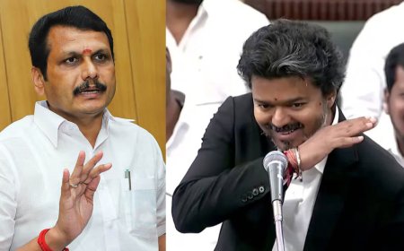 தவெக தடலடி ஆக்ஷன்.....வழக்குகளால் திணறும் செ.பா!