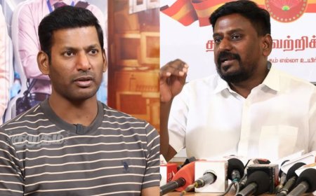 ராஜ்மோகனை சாதி பார்த்து விமர்சித்தேனா? – சர்ச்சைக்கு விஷால் விளக்கம்..!