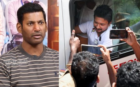 "உதயா பேசுனது தப்பு… அதுக்குத்தான் கைது.." – விஷால் பேட்டி..!