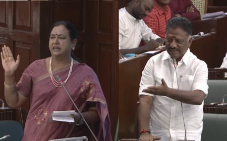அண்ணியாரும் தண்ணீரும்... ஓபிஎஸூடன் ஓயாத பிரச்னை... சட்டமன்றத்தில் கலகல..!