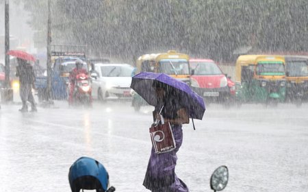 இடி மின்னலுடன்  மழைக்கு வாய்ப்பு... வானிலை அலர்ட் !