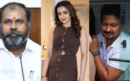 த்ரிஷா குறித்து சர்ச்சை கருத்து... உதயநிதியை போல் கைதாவாரா ஆர்.பி.உதயகுமார்..?