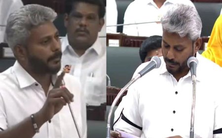 "தமிழ் படிக்கத் தெரியல" .......  சரணடைந்த அமைச்சர் மரிய வில்சன் !
