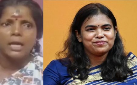 "தீவிரவாதியைப் போல் ஓடி ஒளிகிறீர்களே!" – அமைச்சர் கீர்த்தனாவுக்கு பெண் தொழிலாளி சரமாரி கேள்வி !