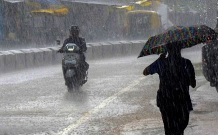 இடி மின்னலுடன் கூடிய கனமழைக்கு வாய்ப்பு...... வானிலை ஆய்வு மையம் எச்சரிக்கை !