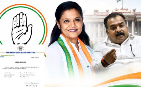 காங்கிரஸில் அதிரடி பதவி மாற்றம்! சட்டசபை குழுவுக்கு புதிய தலைமை !