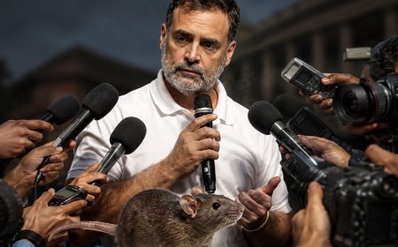 “சுண்டெலியைப் போல ஏன் சைலன்ட்டாக இருக்கிறீர்கள்?”... ஊடகங்களைச் சாடிய ராகுல் காந்தி!