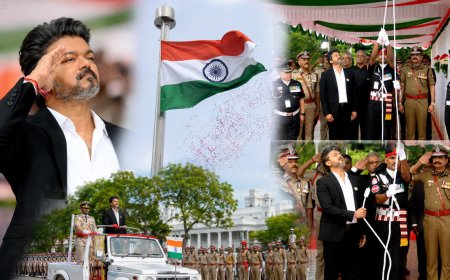 80-வது சுதந்திர தினம்: புனித ஜார்ஜ் கோட்டையில் முதல்முறை தேசியக் கொடியை ஏற்றினார் முதலமைச்சர் விஜய்
