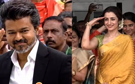 ”முன்வரிசையில் த்ரிஷா… சகிக்க முடியல…” -  முரசொலி காட்டம்..!