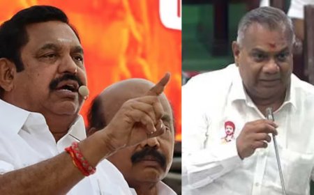 சர்க்கார் பேனரை கிழித்ததால் ஆட்சி பறிபோச்சா? அமைச்சர் ஆனந்த் பேச்சுக்கு அதிமுக கடும் கண்டனம்!