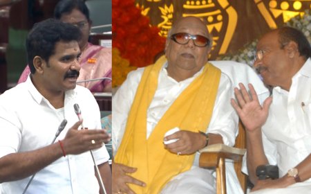 கலைஞரின் மஞ்சள் துண்டு... ஜோசியமா? வன்னியர்களின் அன்பா? நிர்மல் குமார் சொன்னதன் பின்னணி என்ன?