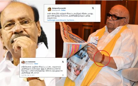 ஜோசியத்தை நம்பினாரா கலைஞர்? ராமதாஸ் உடனான ட்வீட் மோதல் மீண்டும் வைரல்!