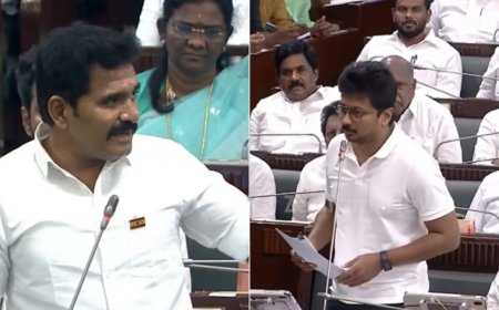 "க*ர் கம்பெனி vs ச* கி அமைச்சர்"... சட்டசபையில் உதய் vs  நிர்மல்குமார் மோதல்!