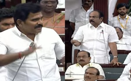 G Square மாப்பிள்ளை Vs லாட்டரி மருமகன்... மோதிக்கொண்ட தங்கம் தென்னரசு-நிர்மல் குமார்!
