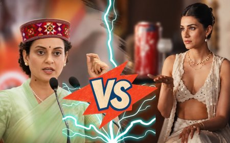 கலாச்சாரக் காவலர்களுக்கு பதிலடி! கங்கனாவை ஆஃப் செய்த க்ரிதி