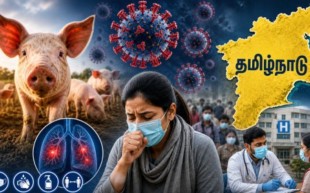 தமிழ்நாட்டில் பன்றிக்காய்ச்சல் அதிர்ச்சி! சளி, இருமலா? அலட்சியம் வேண்டாம்!