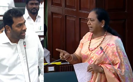 ஆதவ் வாய திறந்தாலே சண்ட வருது... டென்ஷனில் கொந்தளித்த அண்ணியார்..!