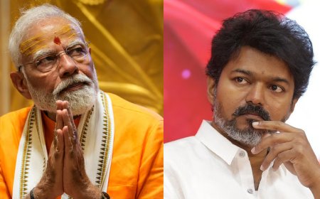 விஜய்க்கு மூன்றாமிடம்?...அடுத்து மோடி பதவிக்கு செக்!