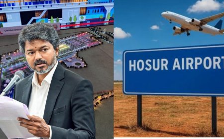 பரந்தூருக்கு ஒரு நியாயம்... ஓசூருக்கு ஒரு நியாயமா? இரட்டை நிலைப்பாடோடு செயல்படுகிறதா தவெக அரசு?