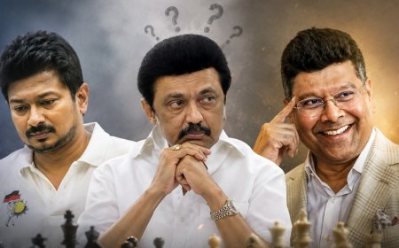 அறிவாலயத்தில் Entry கொடுக்கும் மருமகன்...கடும் அப்செட்டில் மகன்!
