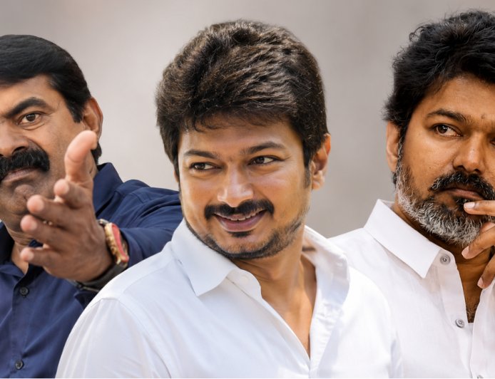 "உங்களுக்கு வந்தா இரத்தம்... எங்களுக்கு வந்தா தக்காளி சட்னியா?" - தவெகவை சீண்டிய சீமான்!