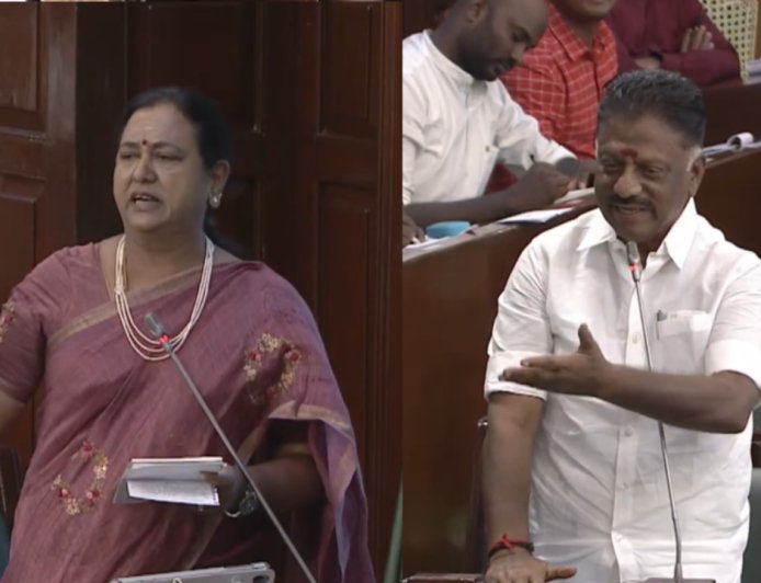 அண்ணியாரும் தண்ணீரும்... ஓபிஎஸூடன் ஓயாத பிரச்னை... சட்டமன்றத்தில் கலகல..!