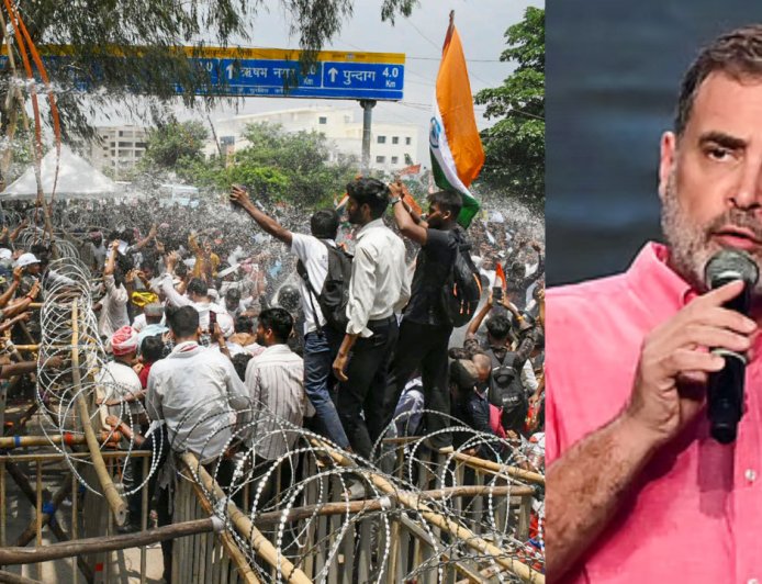 ஜார்க்கண்ட் மாணவர்கள் மீது வன்முறை: காவல்துறை நடவடிக்கைக்கு ராகுல் காந்தி கண்டனம் !