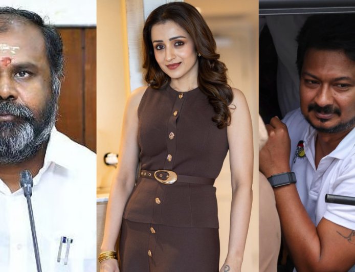 த்ரிஷா குறித்து சர்ச்சை கருத்து... உதயநிதியை போல் கைதாவாரா ஆர்.பி.உதயகுமார்..?