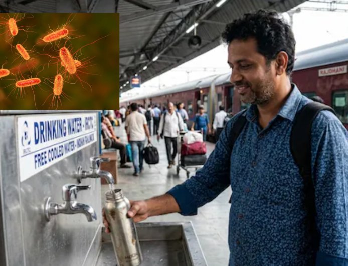 ரயில் பயணிகளுக்கு ஷாக்.. குடிநீரில் ‘E.Coli’ பாக்டீரியா? CAG சொன்ன அதிர்ச்சி தகவல்!