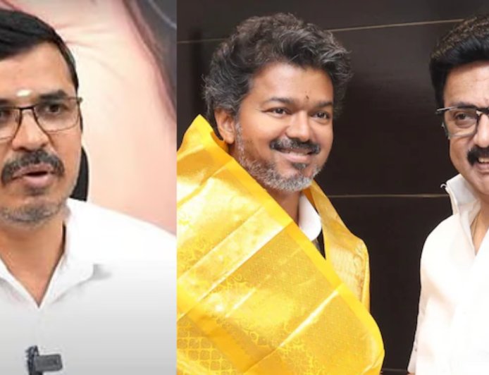 "திமுகவின் பினாமியாக செயல்படும் தவெக" - கோவை சத்யன் விமர்சனம்!