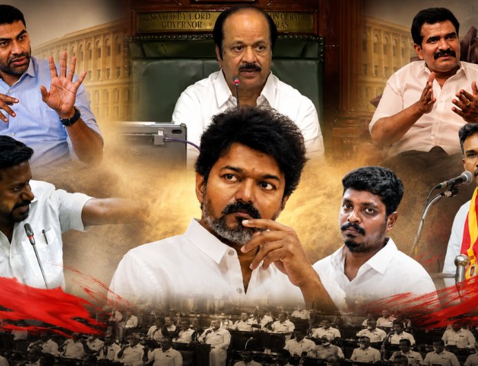சபாநாயகர் மீது பறந்த புகார்கள் ... கொடுத்தது தவெகவினர் தான்!